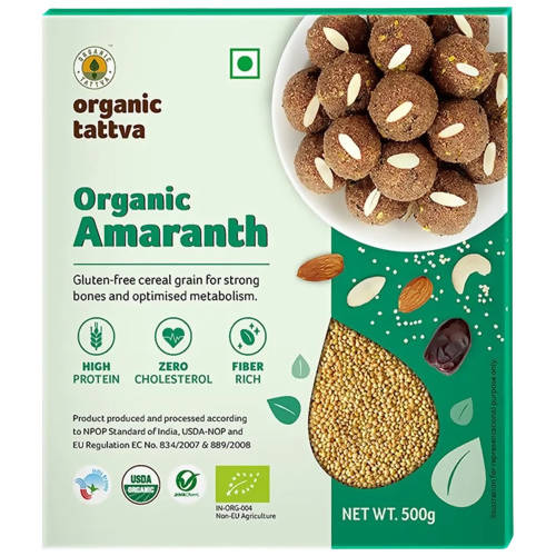 Buy Organic Tattva Amaranth (Rajgeera) Seeds from DrMediCart, Ship from India to USA