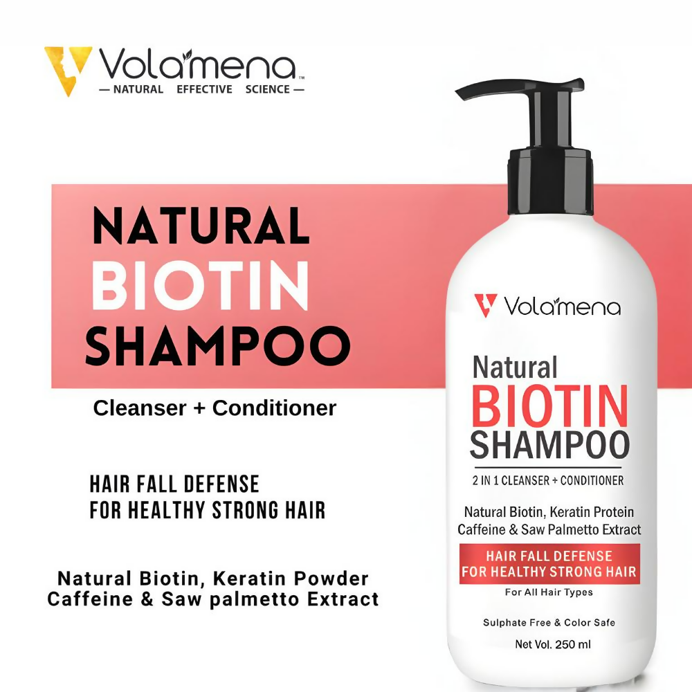 Volamena Natural Biotin 2 In 1 Shampoo