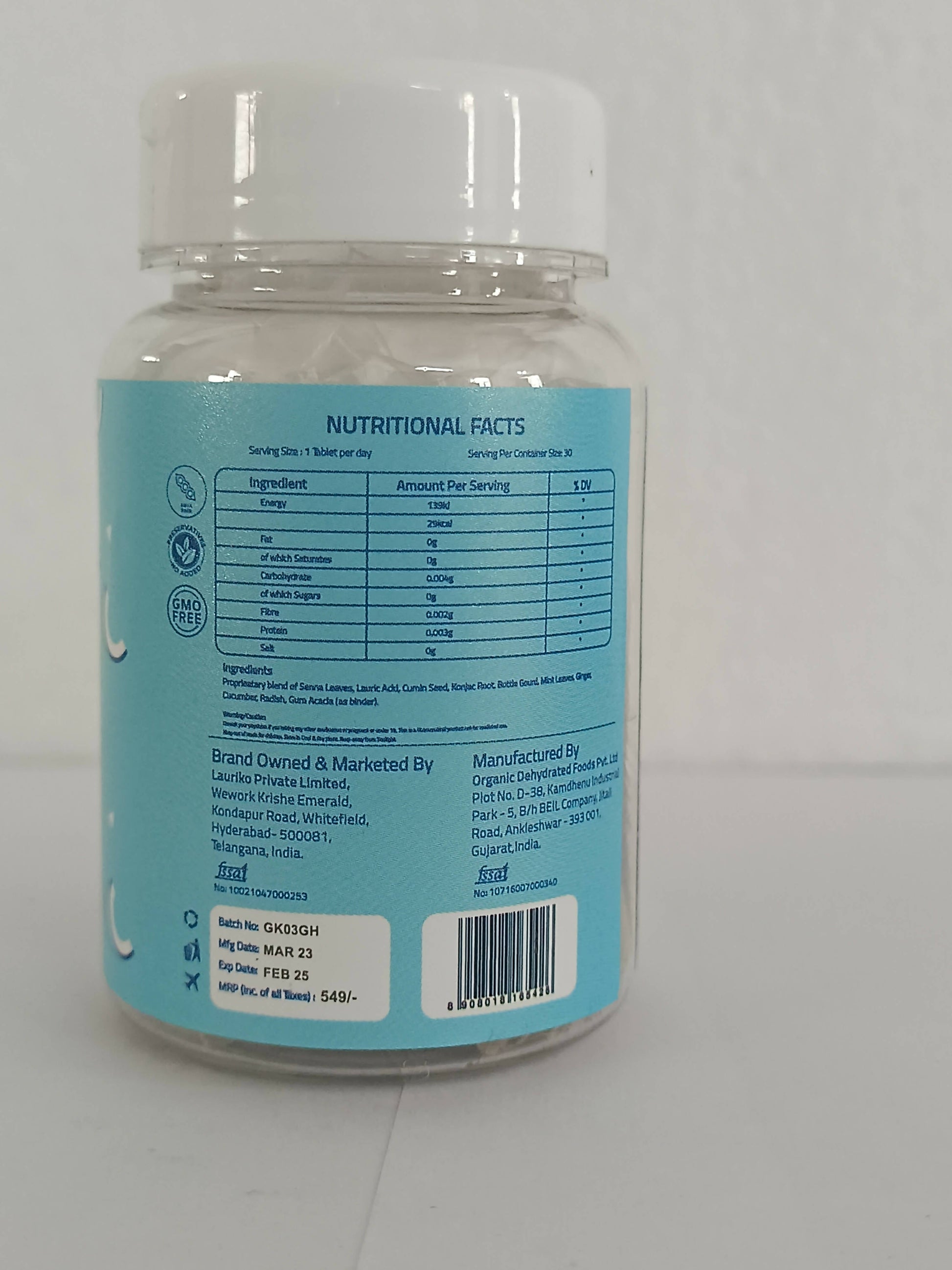 Laurik Gut Clean Tablets For Constipation Relief And Digestive Health