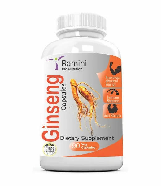 Ramini Bio Nutrition Ginseng 150mg Veg Capsules