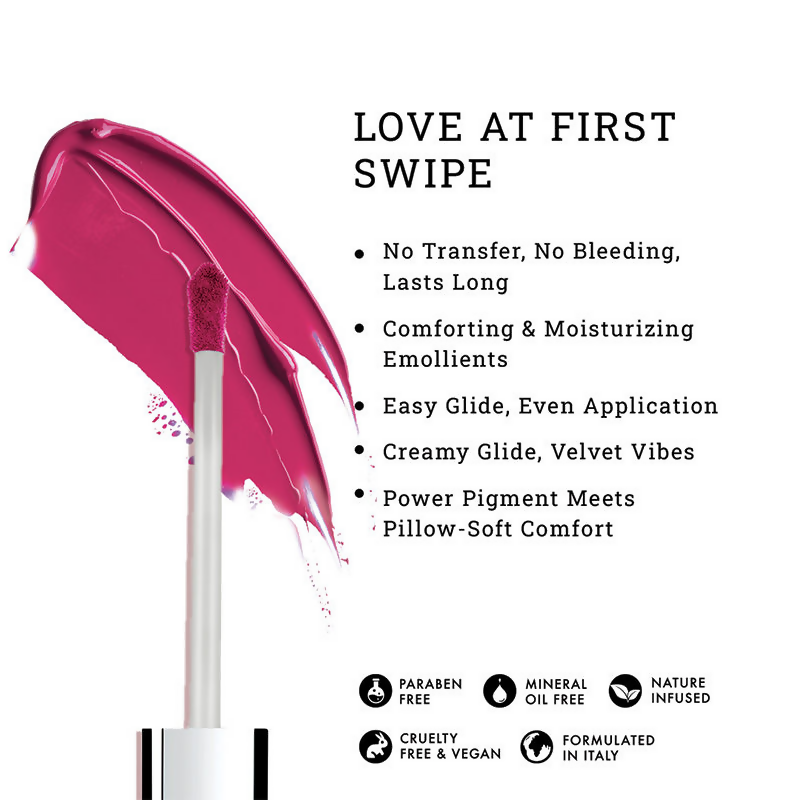 LOVETC Bold, Bliss, Etc Zero-Gravity Lip Creme - Fire Up