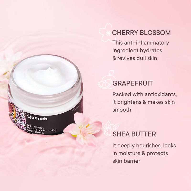 Quench Moisturizing Body Butter with Cherry Blossom
