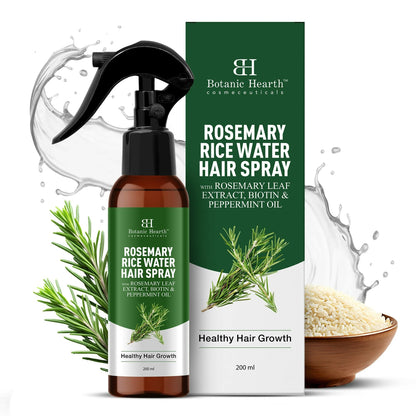Botanic Hearth Rosemary Rice Water Spray for Hair Growth