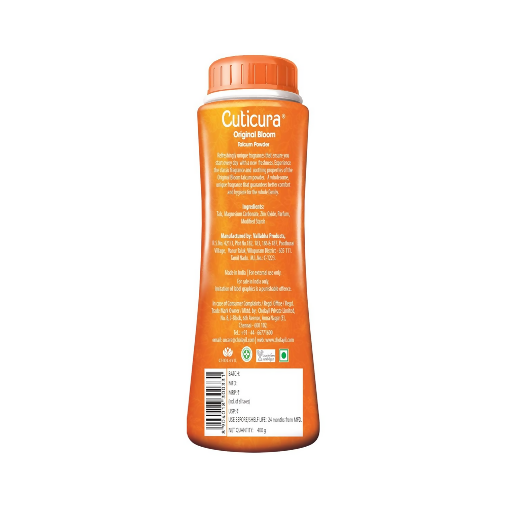 Cuticura Original Bloom Talcum Powder