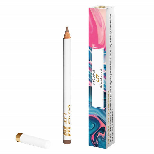 Myglamm LIT Matte Lip Liner Pencil - Basic (1.14 Gm) - DrMediCart