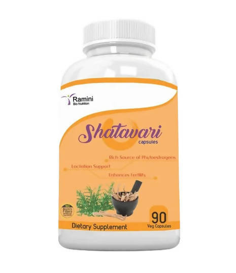 Ramini Bio Nutrition Shatavari 500mg Veg Capsules