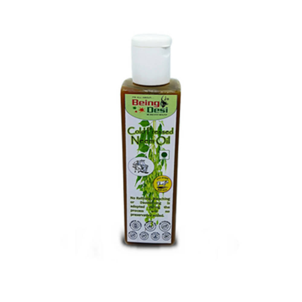 Being Desi Cold Pressed Neem Oil