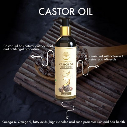 Wild Organic Castor Hair Oil