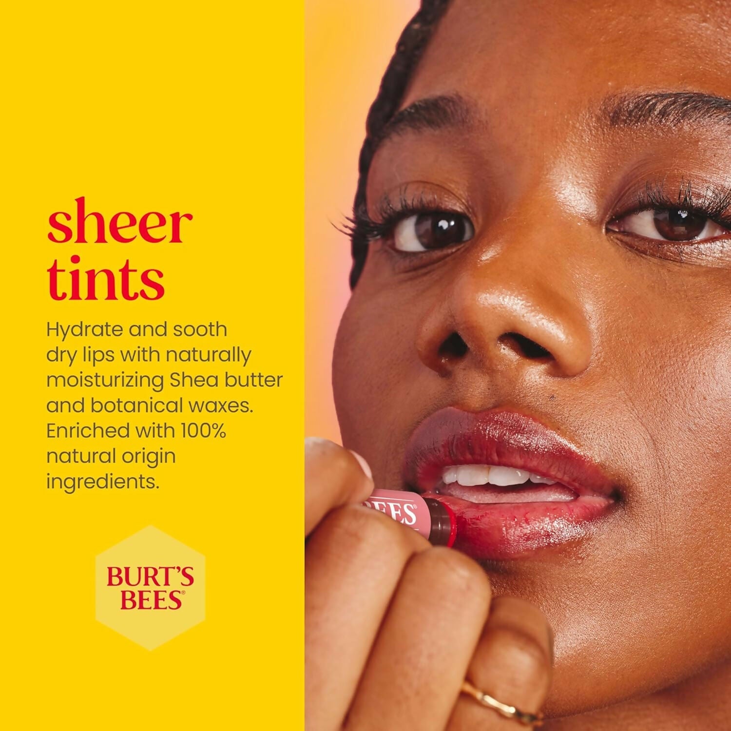 Burt's Bees Tinted Lip Balm - Rose