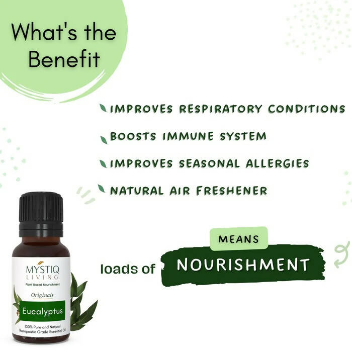 Mystiq Living Originals Eucalyptus Essential Oil
