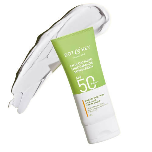 Buy Dot & Key Cica + Niacinamide Face Sunscreen SPF 50 PA+++ from DrMediCart, Ship from India to USA