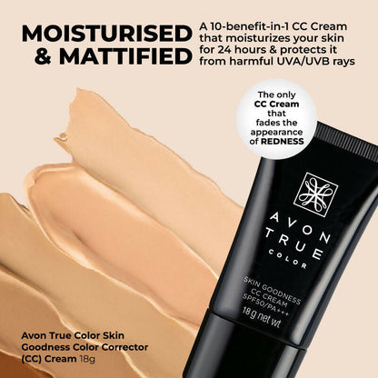 Avon True Color Skin Goodness Cc Cream Spf 50 Pa+++ Nude