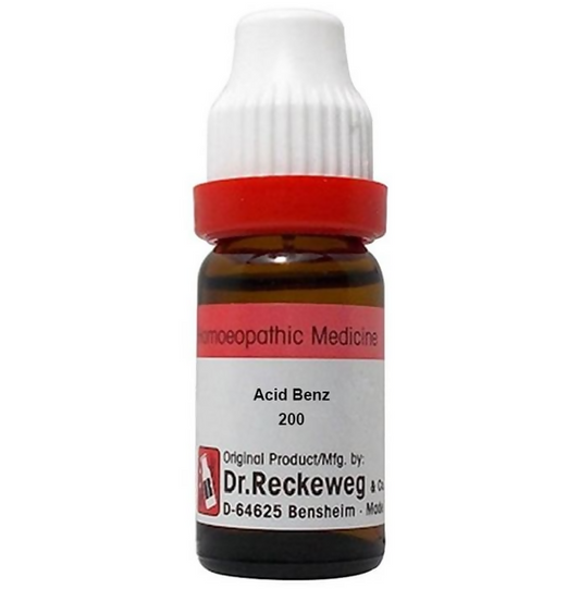 Buy Dr. Reckeweg Acid Benz Dilution from DrMediCart, Ship from India to USA