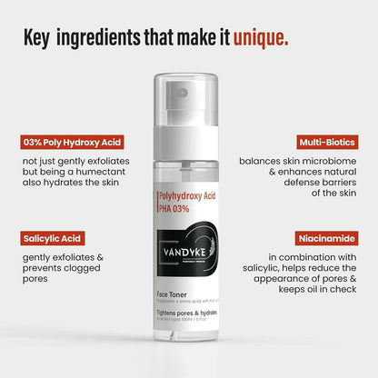 Vandyke 3% PHA Face Toner