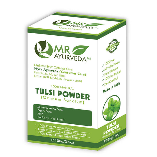 Buy MR Ayurveda Tulsi Powder from DrMediCart, Ship from India to USA