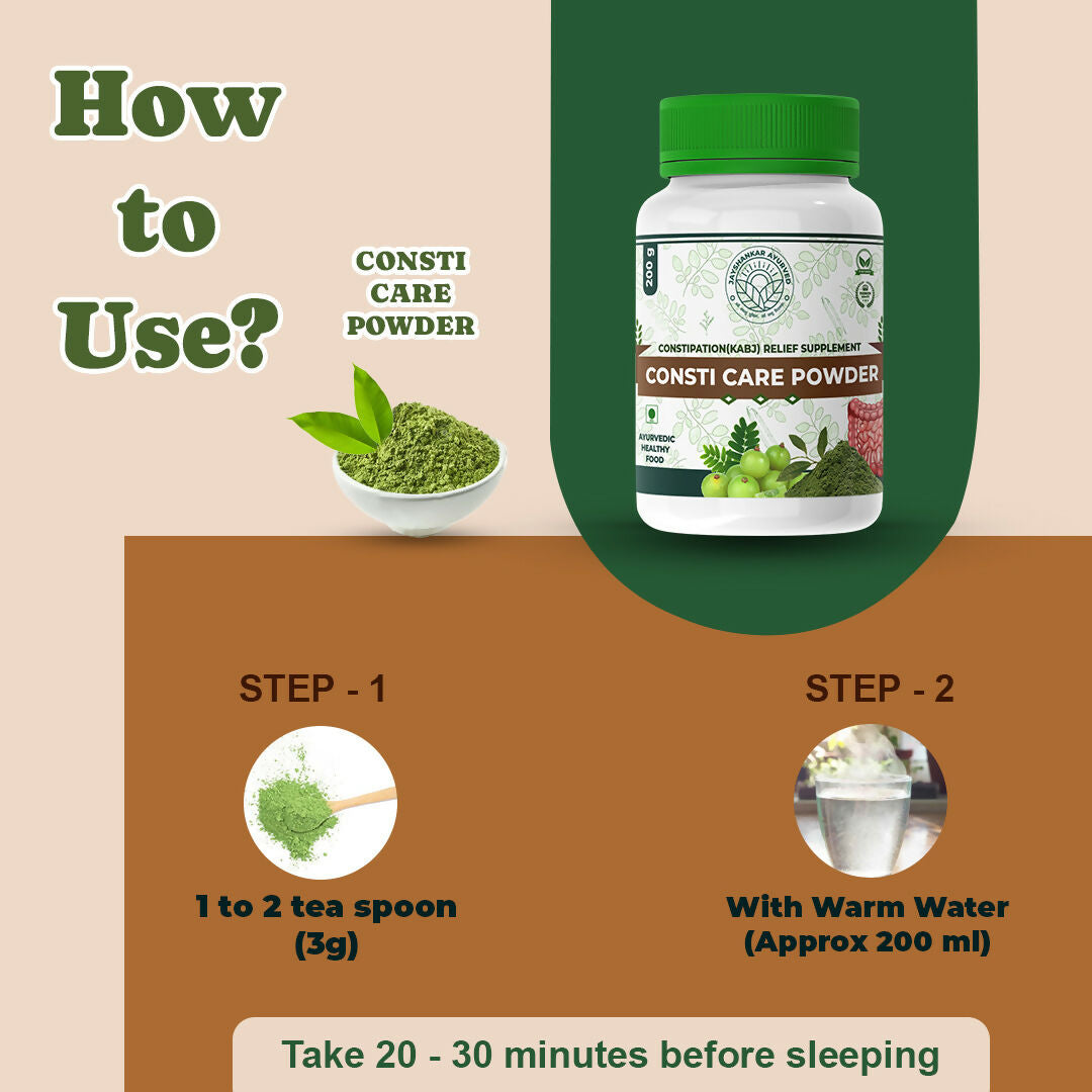 Jayshankar Ayurved Consti-Care Powder