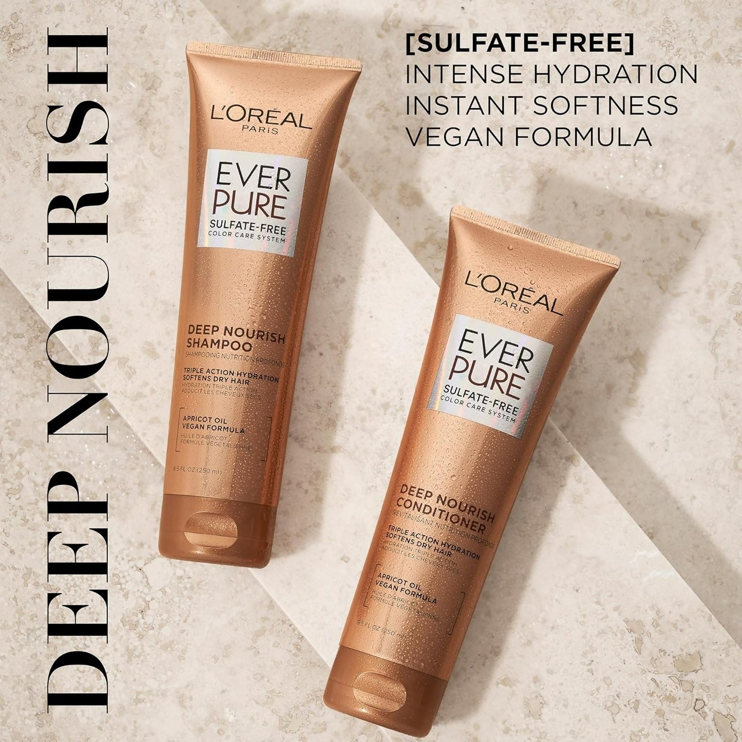 L'Oreal Paris Sulfate Free Moisture Shampoo (Evercreme Moisture Care Deep Nourish)