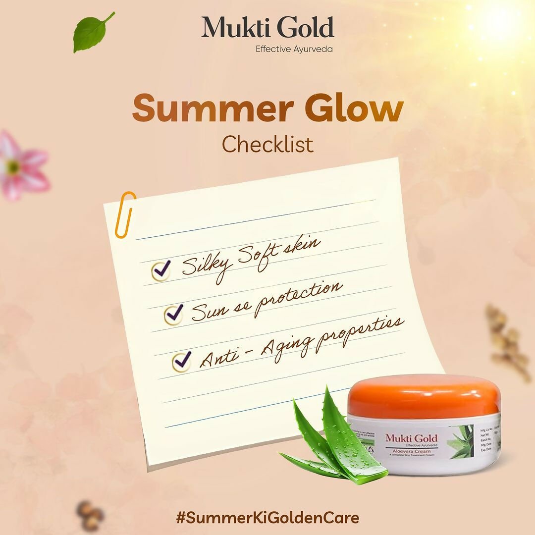 Axiom Mukti Gold Aloevera Cream