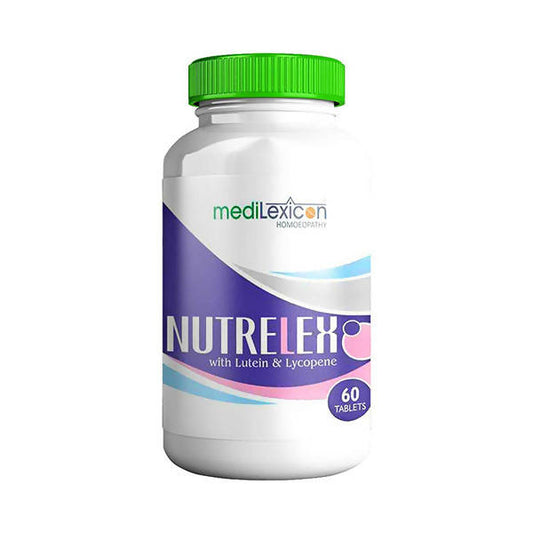 Buy Medilexicon Homeopathy Nutrelex with Lutein & Lycopene Tablets from DrMediCart, Ship from India to USA