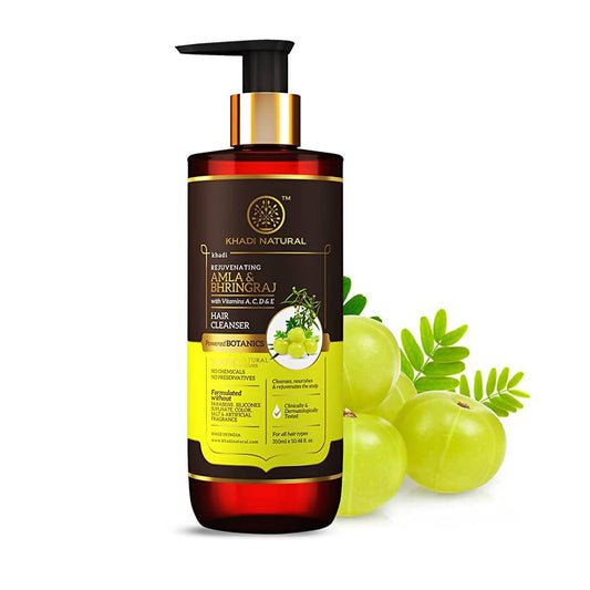 Buy Khadi Natural Amla & Bhringraj Hair Cleanser from DrMediCart, Ship from India to USA