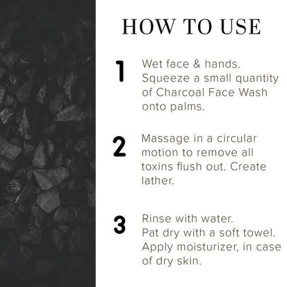 Khadi Natural Activated Bamboo Charcoal Face Wash