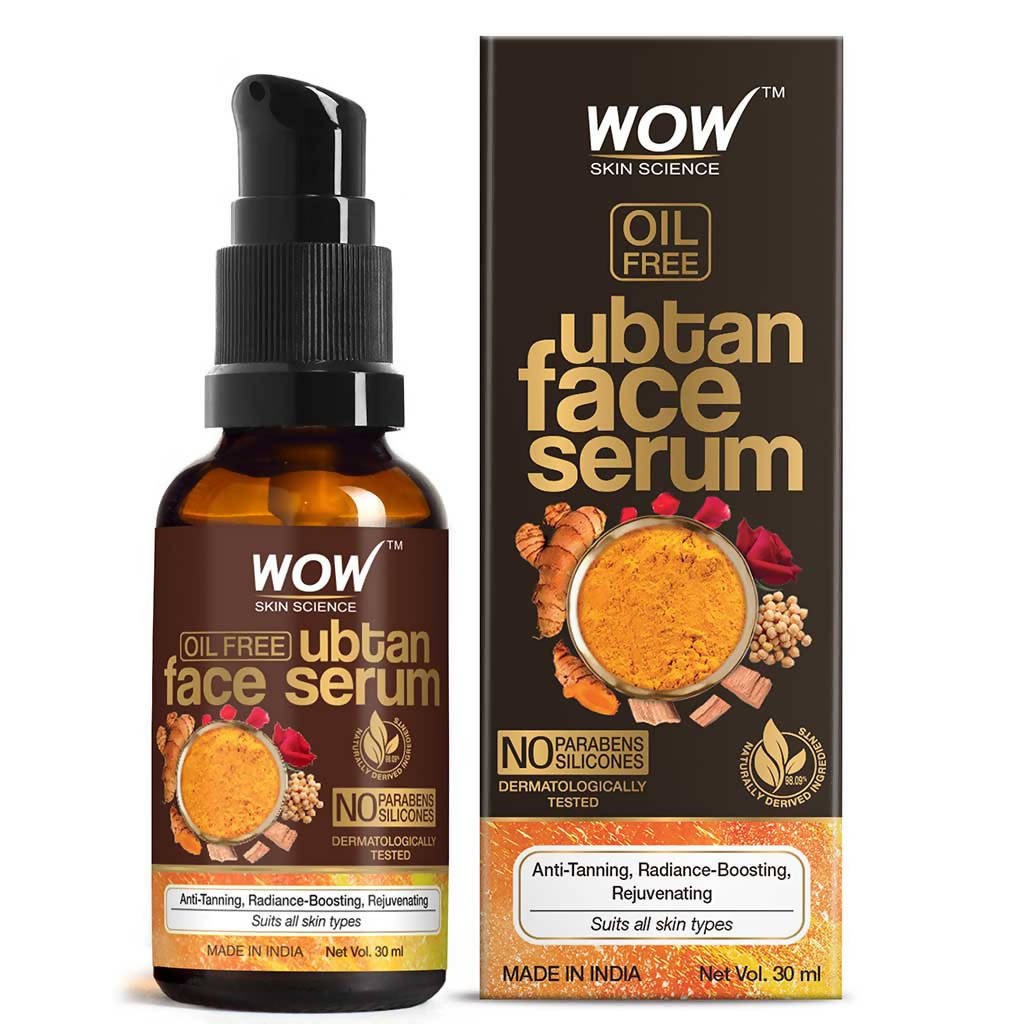 Wow Skin Science Oil-Free Ubtan Face Serum - Drmedicart