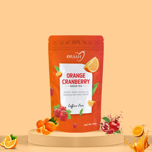 Buy Oraah Cranberry Orange Green Tea from DrMediCart