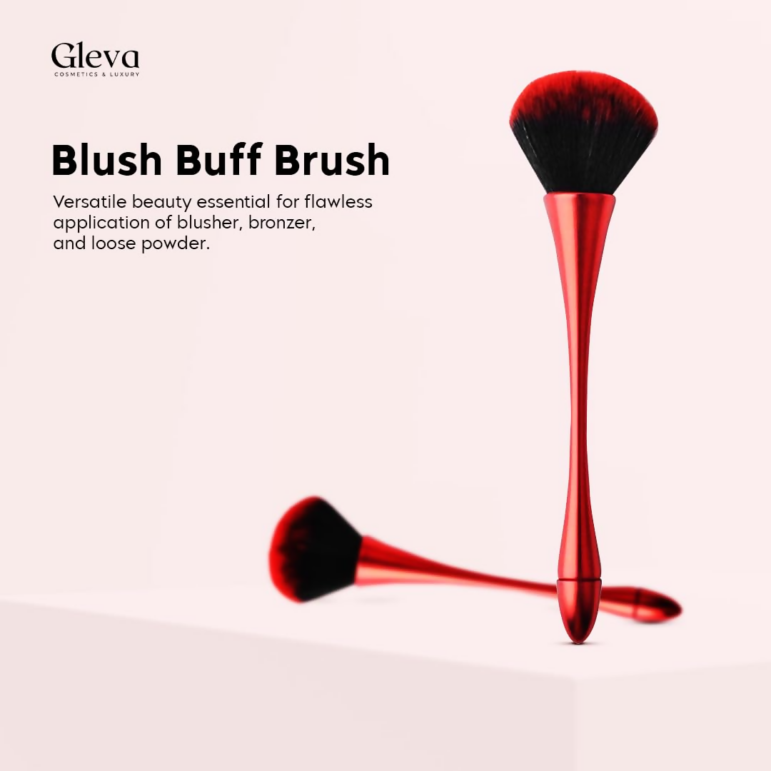 Gleva Ultimate Blend Makeup Brush - Red