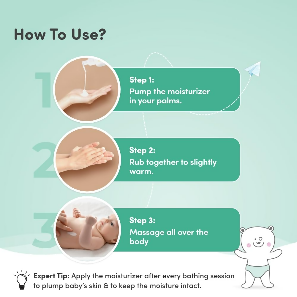Mylo Baby Lotion Long Lasting 24 Hours Moisturization Soothes Dryness