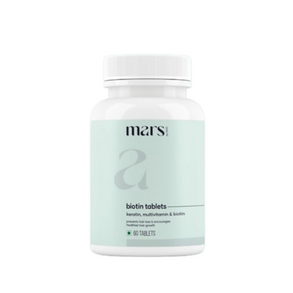 Mars By GHC Biotin Tablets For Hair Growth With Vitamin B7