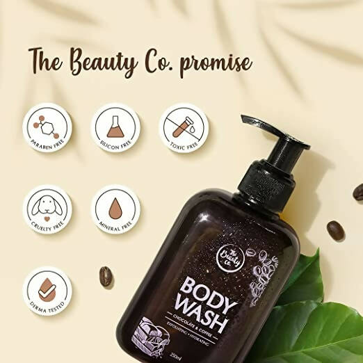 The Beauty Co. Chocolate Coffee Body Wash for Nourishing Skin