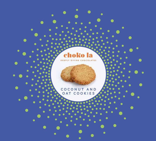 Choko La Coconut And Oat Cookies Tin Box