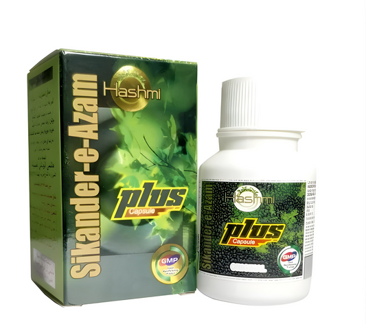 Buy Hashmi Sikander-E-Azam Plus Capsules from DrMediCart, Ship from India to USA