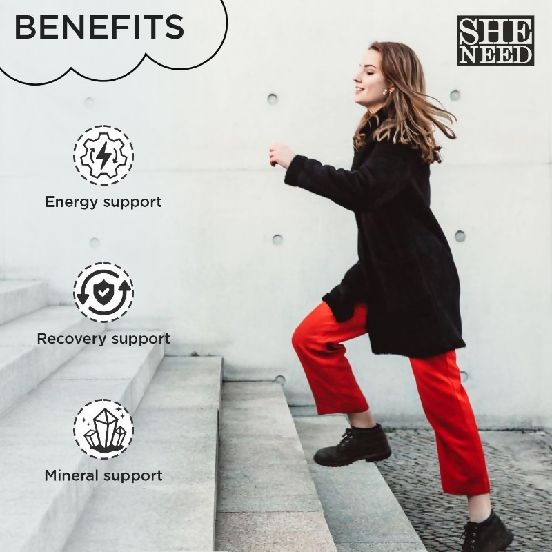 SheNeed Magnesium Supplement For Men Women Capsules