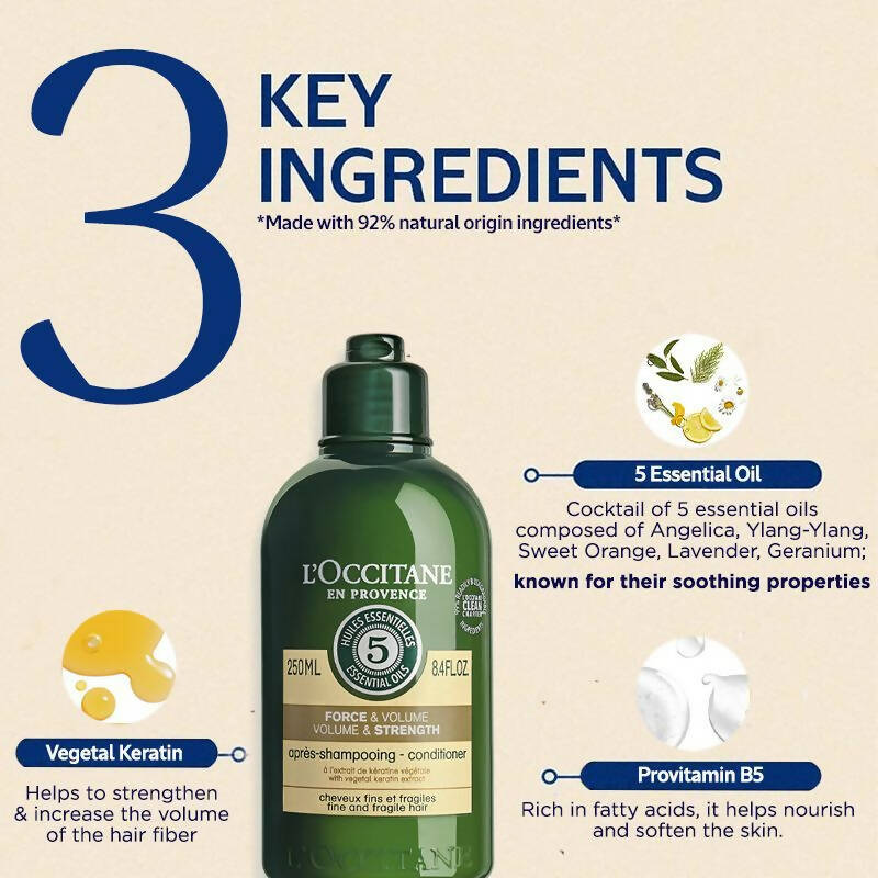 L'Occitane Volume & Strength Conditioner