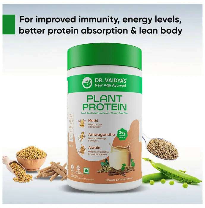 Dr. Vaidya's Plant Protein Powder