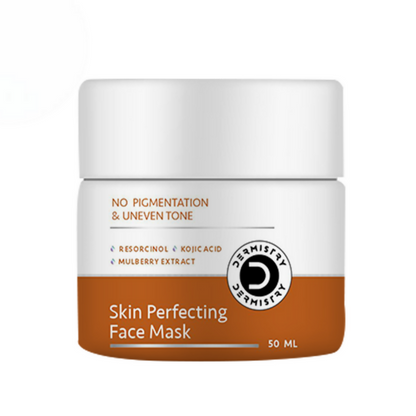Dermistry Skin Perfecting Face Mask Kojic Acid Resorcinol for Pigmentation Dark Spots Uneven Tone
