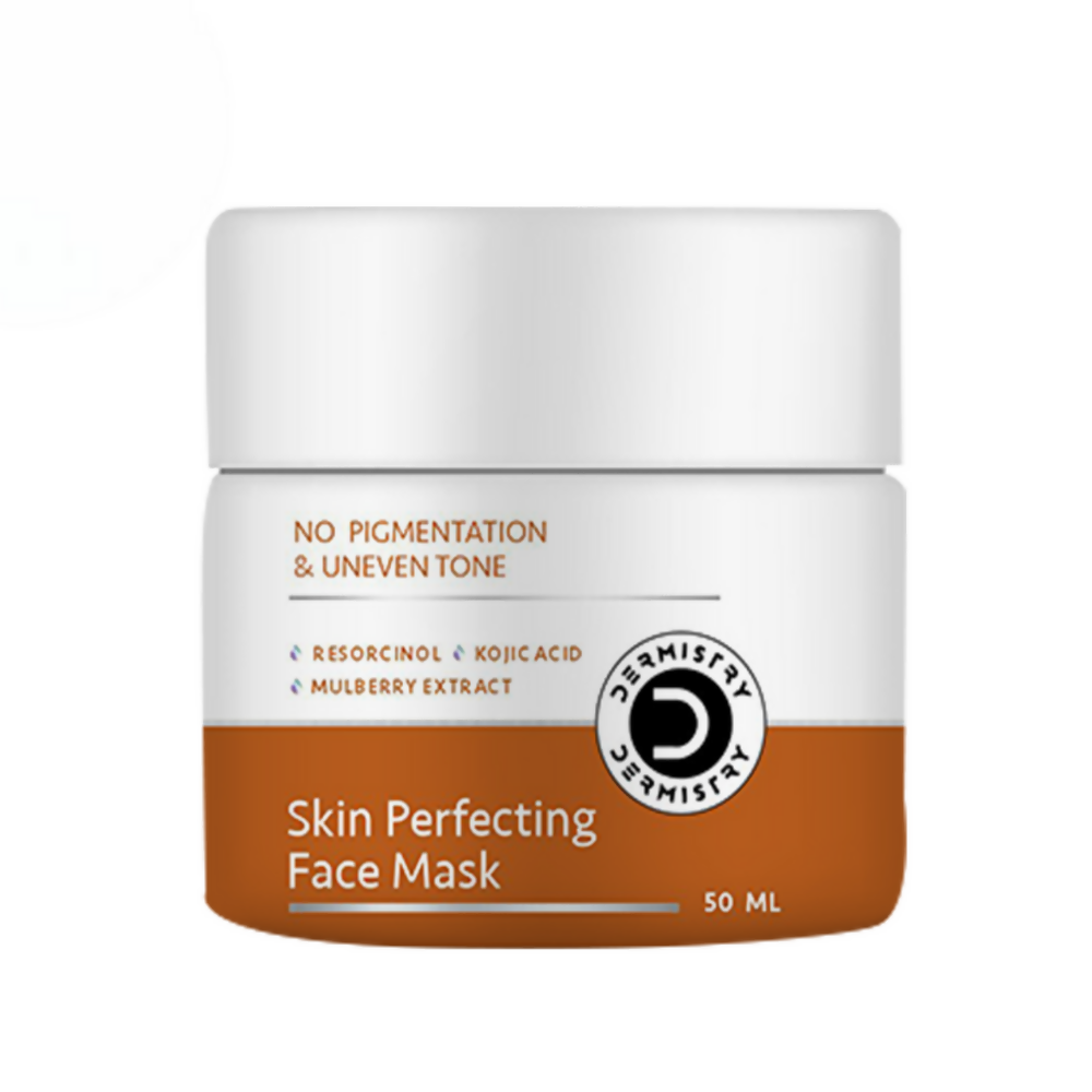 Dermistry Skin Perfecting Face Mask Kojic Acid Resorcinol for Pigmentation Dark Spots Uneven Tone