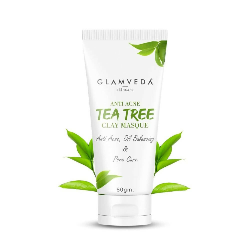 Glamveda Tea Tree Anti Acne Mud Mask - DrMediCart