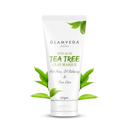 Glamveda Tea Tree Anti Acne Mud Mask - DrMediCart