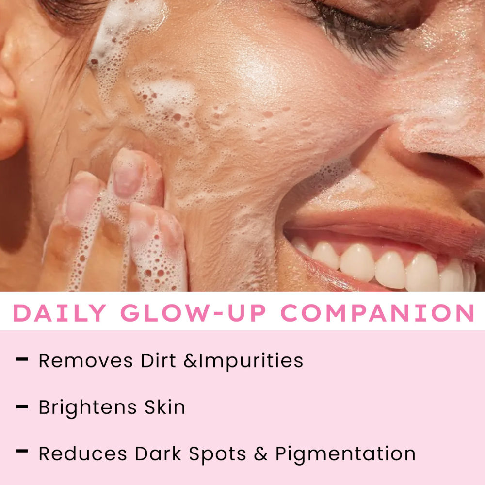 Hyphen By Kriti Sanon Rice Water Face Brightening Daily Cleanser, Reduce Pigmentation & Dark Spots, Brightens & Even Tones Skin, Moisturizes Skin