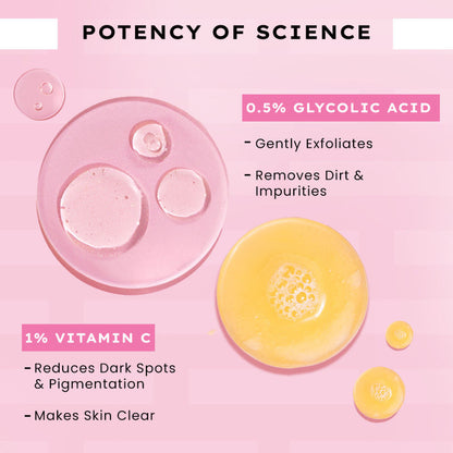 Hyphen By Kriti Sanon Rice Water Face Brightening Daily Cleanser, Reduce Pigmentation & Dark Spots, Brightens & Even Tones Skin, Moisturizes Skin