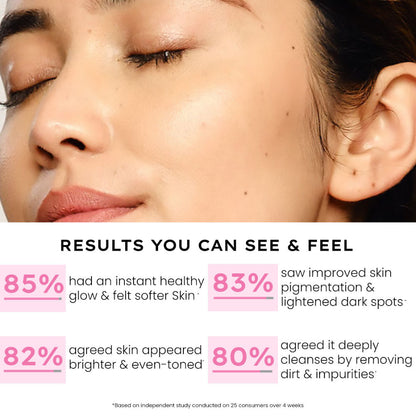 Hyphen By Kriti Sanon Rice Water Face Brightening Daily Cleanser, Reduce Pigmentation & Dark Spots, Brightens & Even Tones Skin, Moisturizes Skin