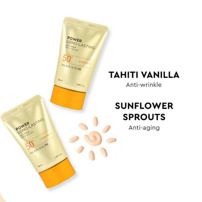The Face Shop Power Long-Lasting SPF 50+ Pa+++ Tinted Sunscreen