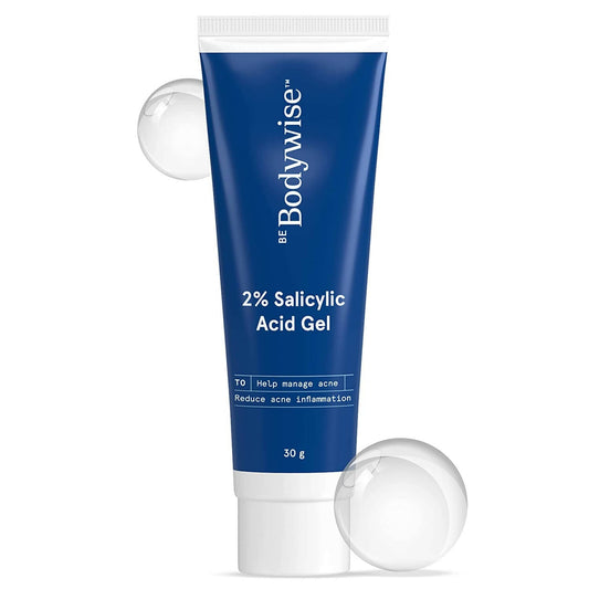 Buy BeBodywise 2% Salicylic Acid Gel for Reduces Acne Breakouts & Spots from DrMediCart, Ship from India to USA