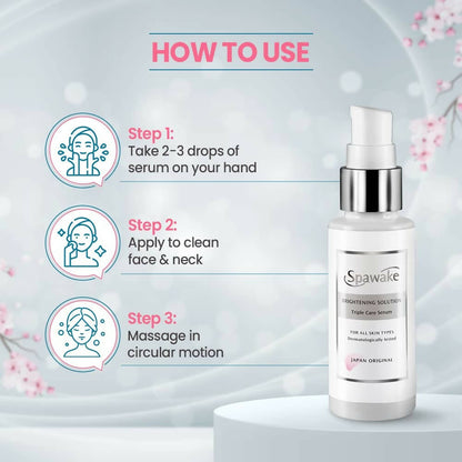 Spawake Brightening Solution Triple Care Serum - DrMediCart