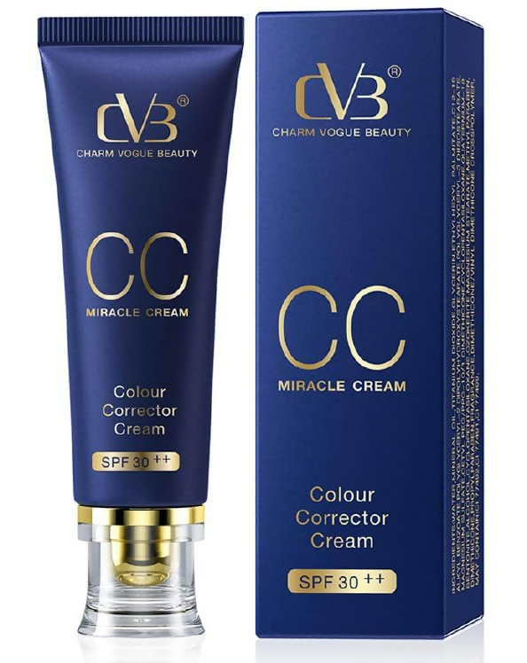 CVB Colour Corrector Cream Spf30++ Miracle Cream C04 Shade 01 White Lvory