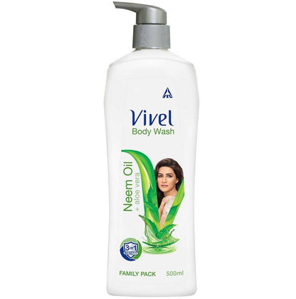 Buy Vivel Neem Oil & Aloe Vera Body Wash from DrMediCart, Ship from India to USA