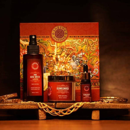 Shesha Ayurveda Kumkumadi Skin Brightening Rituals Gift Set