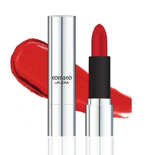 Buy FLiCKA Tomato Pink Matte Finish Lipstick Shade 02 from DrMediCart, Ship from India to USA